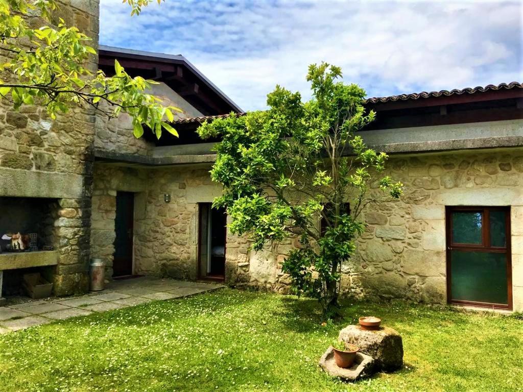 casa da pedra Tomiño Exterior foto